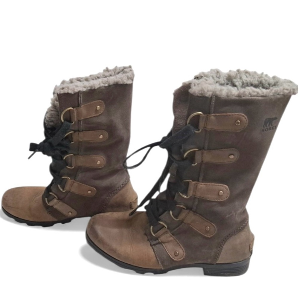 Sorel Women's Tan and Brown Winter Boots